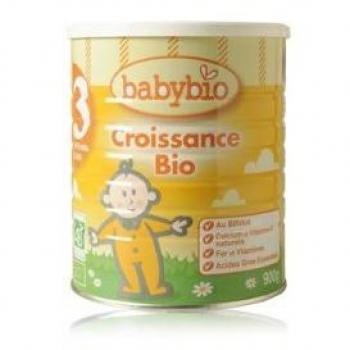 Leche de crecimiento 3 Babybio de 10 meses a 3 años