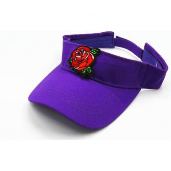 Gorra Unisex Rosa con Motivo Floral y Cerradura Trasera