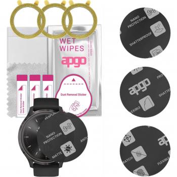 Protector Híbrido de Vidrio 3x Mate para Garmin Vivomove 3S