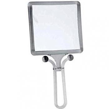 Gerson Miroir grandissant Transparent 13 cm x 13 cm, à poser ou face à la main