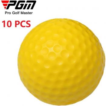 Pack de 10 Pelotas de Golf de Esponja Elástica