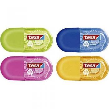 Tesa 59816-00000-00 Correction Tape Roller (Blue, Pink, Green, Orange)