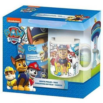 Set de regalo de manta y taza de Patrulla Canina