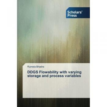 Bhadra, Rumela: DDGS Flowability with varying storage and process variables