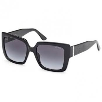 GU00200 Women’s 53 mm Black Smoky Glasses – Square Frame