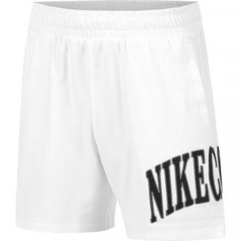 Nike Court Heritage Pantalón Corto Tenis 15 cm Hombre Blanco S