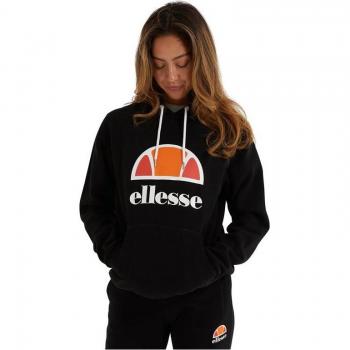Ellesse Yuffie Kapuzensweatshirt Damen Schwarz Größe 10
