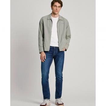 Vaquero Slim Fit Pepe Jeans Gymdigo Efecto Desgastado Azul Claro 31/32, Denim Sostenible