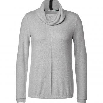 Chemise Décontractée Cecil Femme Col Ample Gris XXL