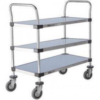 Slingsby T3 1824FS Stainless Steel 3‑Level Erecta Trolley