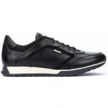 Pikolinos Cambil M5N-6247C1 Men's Black Leather Casual Sneakers with Memory Foam Insole