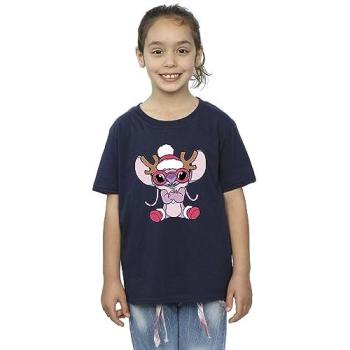 Disney Blue Kids' Angel Reindeer Top