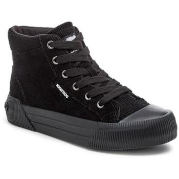 Black Corduroy Rocket Dog High‑Top Trainers for Women – Cheerful Style, 7