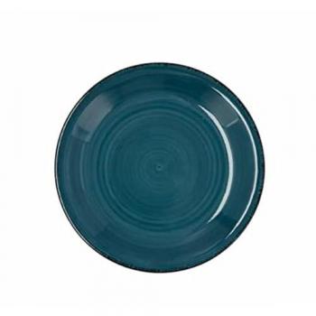 Ceramic Blue Sapphire Dessert Assiette – 19 cm, 12 pcs
