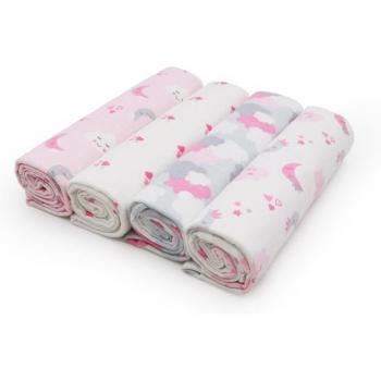 Couvertures Bébé Douces Swaddle 100% Coton