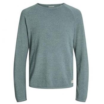 Jack & Jones Maglione Hill Knit Blu Dettaglio Twist XL