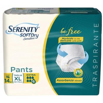 Serenity SoftDry Sensitive Pants mutandina assorbente Extra DM XL CF Extra 14 pezzi