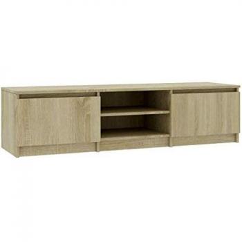 Sonata 140x40x35.5 cm TV Cabinet, Sonoma Oak Style