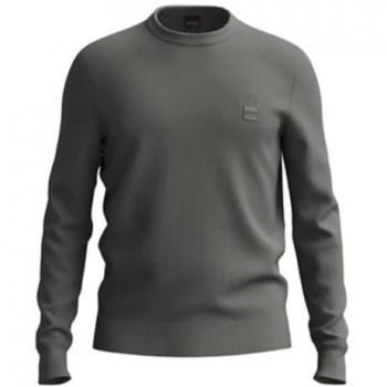 Strickpullover 'Kanovano' mit Label-Print