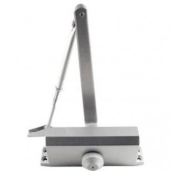 Cierrapuertas Reversible Handlock DS503 Plata con Retenedor