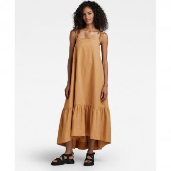 G‑STAR Donna Vestito Lungo Marrone M