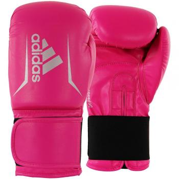 ADIDAS Speed 50 Boxhandschuhe (Größe 12) – 12 oz, pink & silber
