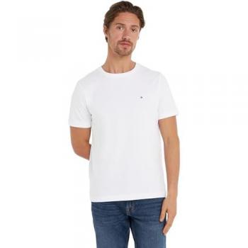 T-shirt à manches courtes Tommy Hilfiger Coton Blanc M