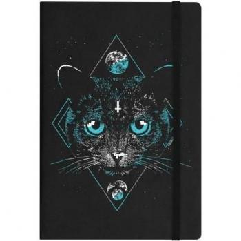 Mystic Kitten A5 Notebook with Enchanting Design