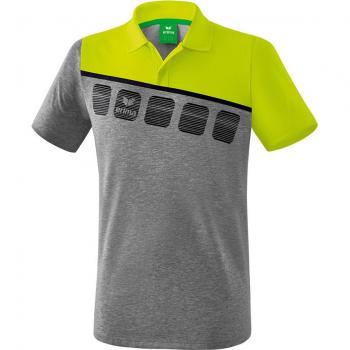 Polo Erima 5-c Corto Gris 128 cm
