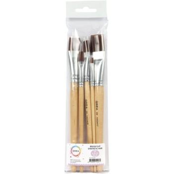 Qrea Kwastenpak – 5 verschillende breedtes