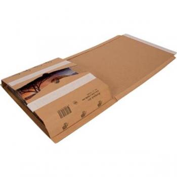 CleverPack Wikkelpack uit golfkarton 270x330x20/80 – 10 stuks
