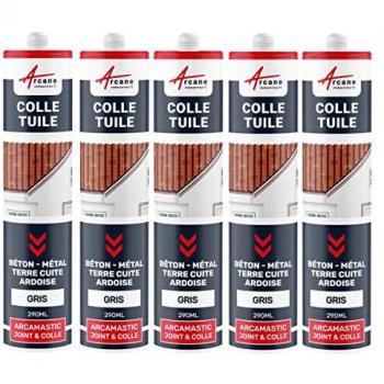Colle Tuiles Polyuréthane Gris Sécurité