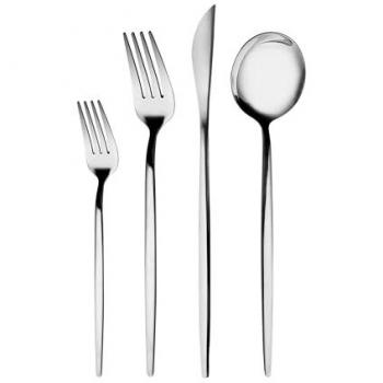 Karaca Bella Set Complete di Posate, 24 Componenti, 6 Persone
