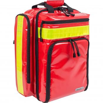 Mochila de Emergência de Poliéster Vermelha