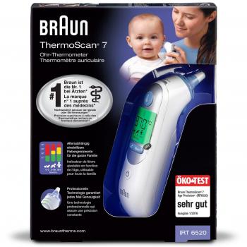 Braun IRT6520 Termometro Auricolare a Infrarossi