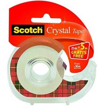 Scotch 6.1925DPO Ruban adhésif avec Dévidoir Transparent