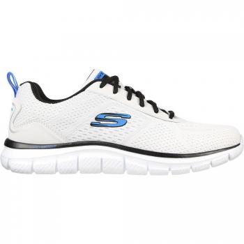 Baskets Skechers 232399‑Wbk : modèle Track‑Ripkent, taille 45, couleur neutre