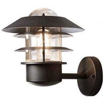 Schwarze Modena Wandleuchte von KONSTSMIDE