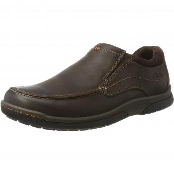 Clarks Herren Randle Free Slipper, 44 EU, Schwarz