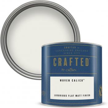 Crafted by Crown Woven Calico Tester Paint