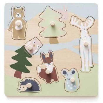 Concept Edvin – Puzzle Jeunesse Bois à Couleurs Variées, Format Unifié