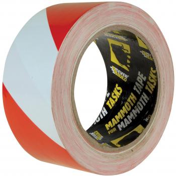 Everbuild PVC Hazard Tape Red/Black 50mm 33m