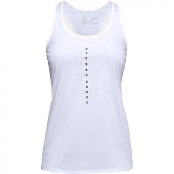Tech Twist Graphic Shirt für Frauen – Weiß, Under Armour