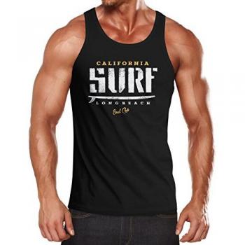 Neverless Herren Tanktop mit maritimem Design