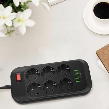 Tira ProCharge 4Puntos 6EU – Solución Multienchufe