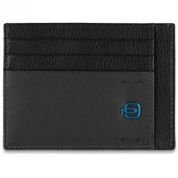 Portacarte Piquadro Pulse 11 cm Nero PP2762P15/N