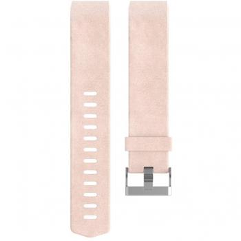 Fitbit Charge 2 Small Leather Band, Blush Pink