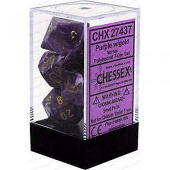 Chessex Vortex Poly Dice Set (7 Dice)