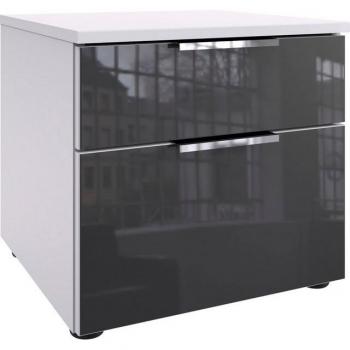 Nachtkommode „Fresh to Go“ Level36 C (Weiß) – Glas Front