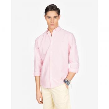 Camisa Slim Oxford Rosa para Hombre Harper